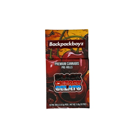 BLACK CHERRY GELATO - PREROLL 10 PACK