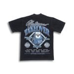 "Backpackboyz x SinnerSeeking" Takeover Tee Black/Blue - Image 2