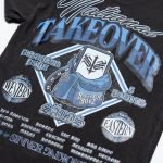 "Backpackboyz x SinnerSeeking" Takeover Tee Black/Blue - Image 3