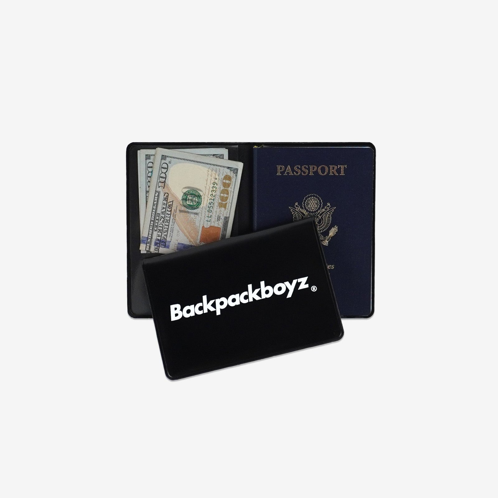 PASSPORT-BLACK (1) Passport Holder Black